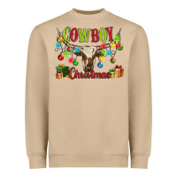 Cowboy Christmas Heavyweight Sweatshirt | Teevron