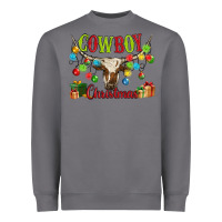 Storm cowboy christmas Heavyweight Sweatshirt - MaliasSmallBusiness
