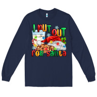 Navy i put out for santa Long Sleeve Tee - MaliasSmallBusiness