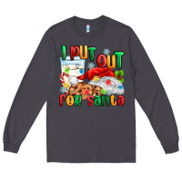 Smoke i put out for santa Long Sleeve Tee - MaliasSmallBusiness