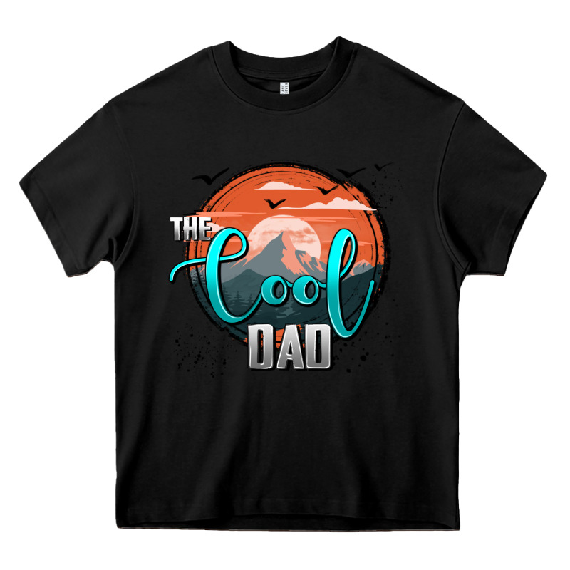 The Cool Dad Heavy Core Tee by AdoDesignShop | Teevron