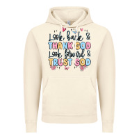 Vintage Artic look back and thank god look forward and trust god Vintage Hoodie - MaliasSmallBusiness