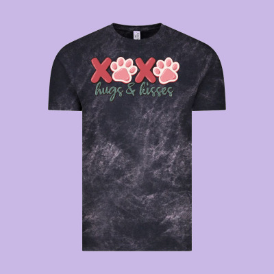 Xoxo Hugs And Kisses Vintage Tee Designed By Maliassmallbusiness