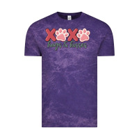 Cloud Purple xoxo hugs and kisses Vintage Tee - MaliasSmallBusiness