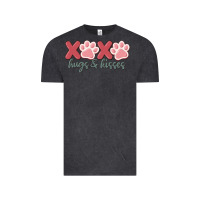 Vintage Black xoxo hugs and kisses Vintage Tee - MaliasSmallBusiness