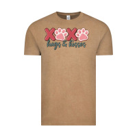 Vintage Coffee xoxo hugs and kisses Vintage Tee - MaliasSmallBusiness