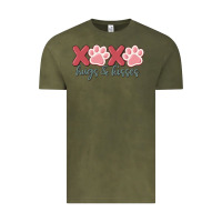 Vintage Olive xoxo hugs and kisses Vintage Tee - MaliasSmallBusiness