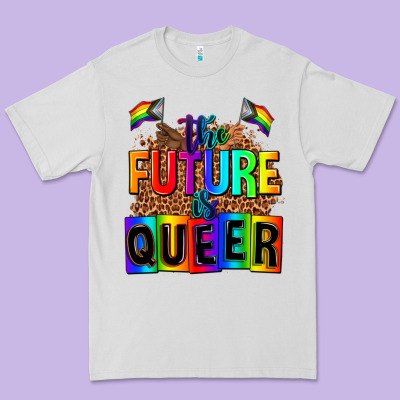 The Fuuture Is Queer Premium Tee Designed By Adodesignshop