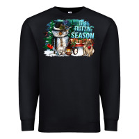 Black its freezin season Premium Sweatshirt - CowGirlArtShop