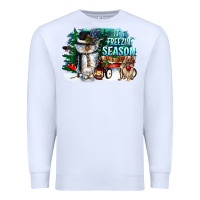 White its freezin season Premium Sweatshirt - CowGirlArtShop