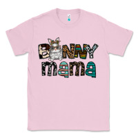 Bubblegum Pink Bunny mama Classic Tee - CowhideDigitalArt