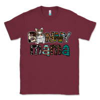 Burgundy Bunny mama Classic Tee - CowhideDigitalArt
