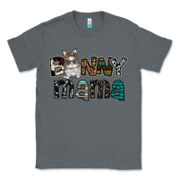Charcoal Heather Bunny mama Classic Tee - CowhideDigitalArt