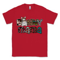 Red Bunny mama Classic Tee - CowhideDigitalArt