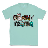 Seafoam Bunny mama Classic Tee - CowhideDigitalArt