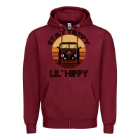 Stay Trippy Lil Hippy Zipper Hoodie | Teevron