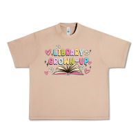 Burro library grown up Urban Heavy Tee - MaliasSmallBusiness