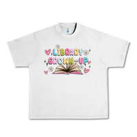 Lunar Rock library grown up Urban Heavy Tee - MaliasSmallBusiness