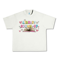 Pistachio library grown up Urban Heavy Tee - MaliasSmallBusiness