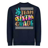 Navy team sixth grade Heavyweight Sweatshirt - NancyCooperArtShop