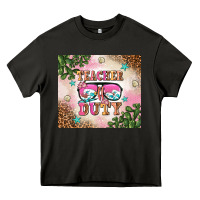 Asphalt teacher of duty summer break Heavy Core Tee - AdoDesignShop