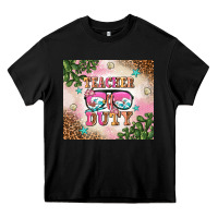 Black teacher of duty summer break Heavy Core Tee - AdoDesignShop