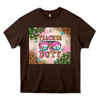 Teacher Of Duty Summer Break Heavy Core Tee | Teevron