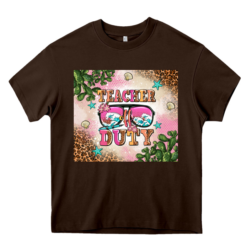 Teacher Of Duty Summer Break Heavy Core Tee by AdoDesignShop | Teevron