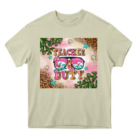 Mossy teacher of duty summer break Heavy Core Tee - AdoDesignShop