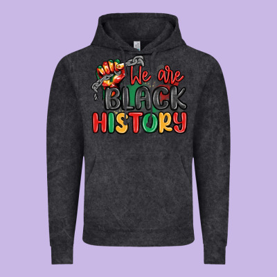 We Are Black History Vintage Hoodie Designed By Maliassmallbusiness