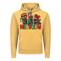 Vintage Mustard we are black history Vintage Hoodie - MaliasSmallBusiness