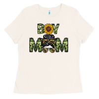 Bone boy mom Ladies Tee - CowhideDigitalArt
