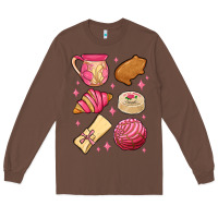 Chestnut mexican pan dulce Long Sleeve Tee - MaliasSmallBusiness