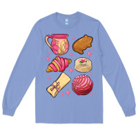 Colony Blue mexican pan dulce Long Sleeve Tee - MaliasSmallBusiness