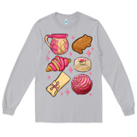 Moon Dust mexican pan dulce Long Sleeve Tee - MaliasSmallBusiness
