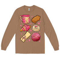 Toasted Coconut mexican pan dulce Long Sleeve Tee - MaliasSmallBusiness