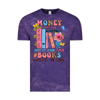 Cloud Purple money can't buy happiness but it can buy books whi Vintage Tee - JahusDesignShop