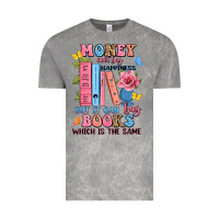 Cloud Rock money can't buy happiness but it can buy books whi Vintage Tee - JahusDesignShop