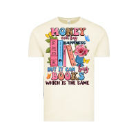 Vintage Arctic money can't buy happiness but it can buy books whi Vintage Tee - JahusDesignShop