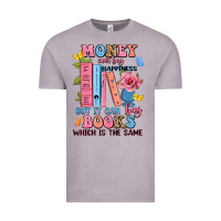 Vintage Zinc money can't buy happiness but it can buy books whi Vintage Tee - JahusDesignShop