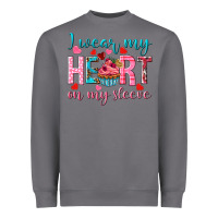 Storm i wear my heart on my sleeve Heavyweight Sweatshirt - NancyCooperArtShop