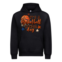 Black it's a basketball kinda day Urban Hoodie - FaDigitalArtStudio