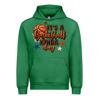 Emerald it's a basketball kinda day Urban Hoodie - FaDigitalArtStudio