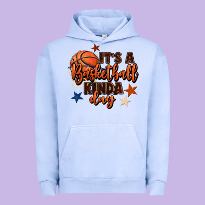 It's A Basketball Kinda Day Urban Hoodie Designed By Fadigitalartstudio