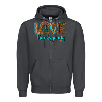 Smoke love thanksgiving turkey Zipper Hoodie - RanaPortraitStore