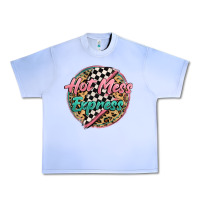Grape Ice hot mess express Urban Heavy Tee - MaliasSmallBusiness