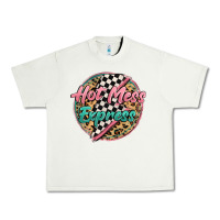 Pistachio hot mess express Urban Heavy Tee - MaliasSmallBusiness