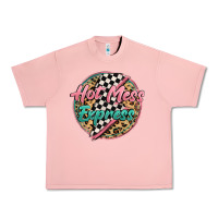 Salmon hot mess express Urban Heavy Tee - MaliasSmallBusiness