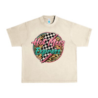 Sandshell hot mess express Urban Heavy Tee - MaliasSmallBusiness