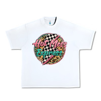 White hot mess express Urban Heavy Tee - MaliasSmallBusiness